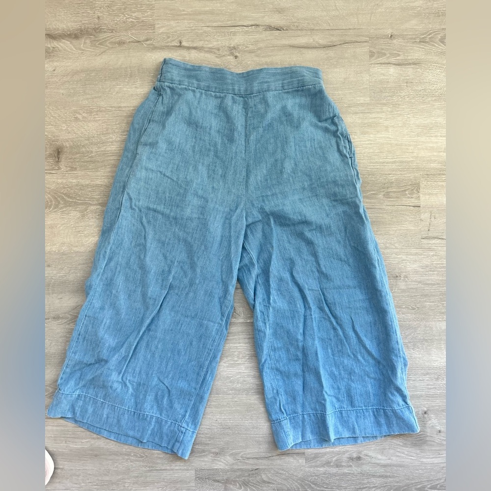 Madewell wide leg pull-on denim